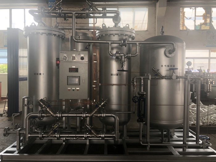 Installation facile de générateur d'azote de PSA montée par dérapage pour de nouvelles industries matérielles
