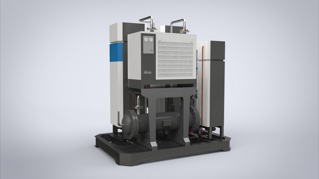 Le système de purification de gaz d'azote de grande pureté de 300 Nm3/h pour à froid des tôles