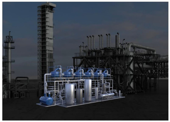 Système de capture de carbone modulaire personnalisable en acier inoxydable
