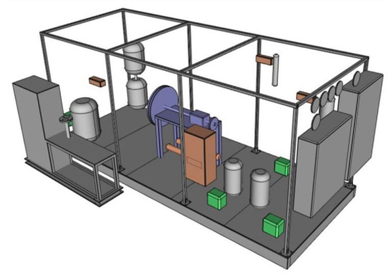 Système modulaire de capture de carbone pour l'industrie chimique protégeant l'environnement