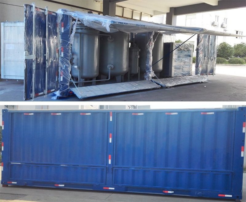 Type de récipient générateur d'azote de PSA pour l'industrie marine et le pétrolier