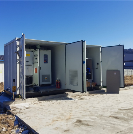 Générateur d'hydrogène en conteneur de 500 m3/h 1 MW Électrolizer à eau pour centrale électrique à pile à combustible