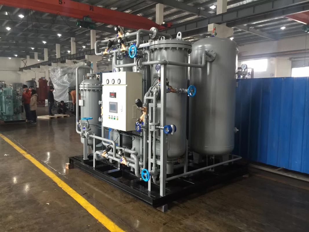 Système de production d'azote PSA haute pression avec contrôle PLC et équipement de production d'azote N2 d'une pureté de 99,9995 %