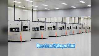 Usine d'hydrogène vert pureté 99,9995 %